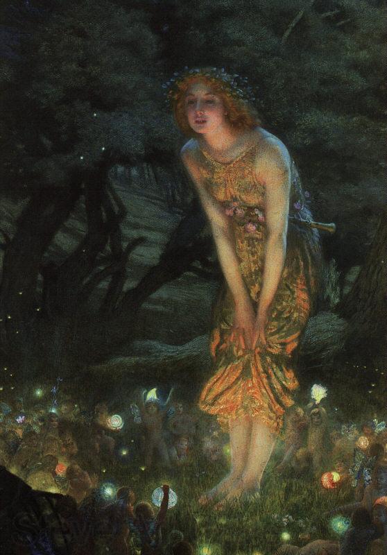 Edward Robert Hughes Midsummer Eve